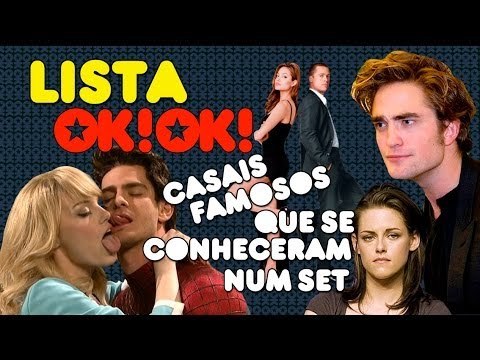 Os Top 5 casais mais famosos que se conheceram num set EVEEEEEEER