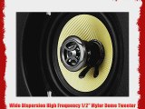 2 VM AUDIO Elux 5.25 150 Watt 2 Way In-Wall Surround Sound Home Speakers (Pair)