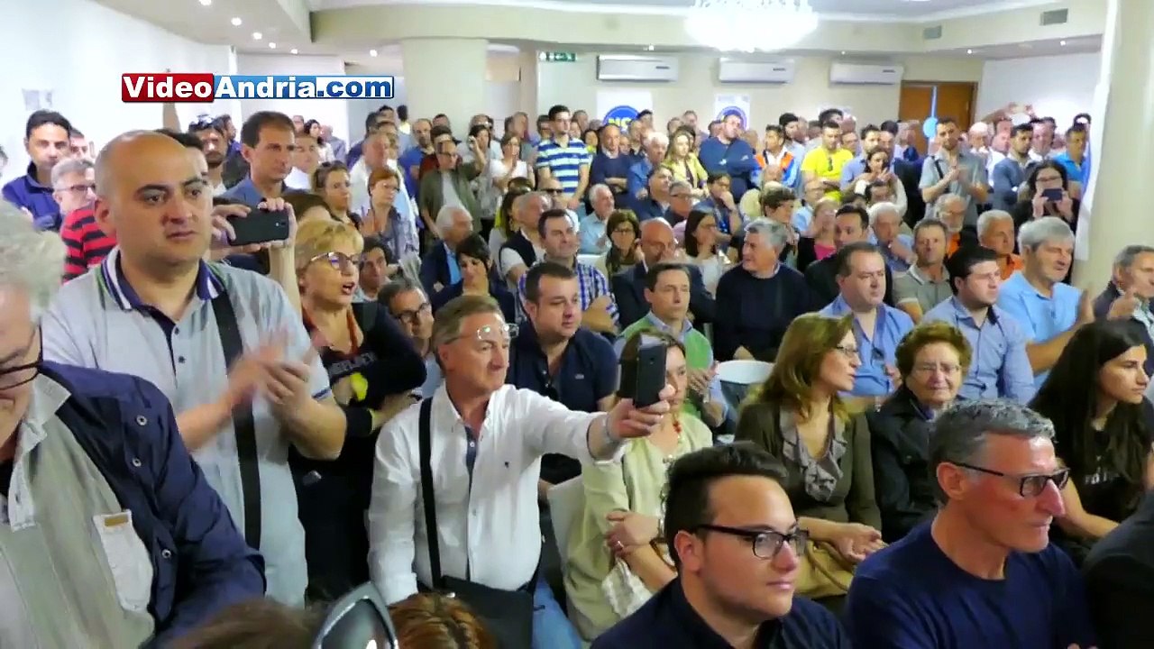 Matteo Salvini ad Andria a sostegno di Giorgino e Poli Bortone: "lavoreremo anche per la Puglia"