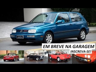 O que vem por aí na Garagem: Golf GTI MK3, Mazda Miata e especial Ferrari V12