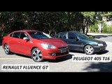 Garagem do Bellote TV: Renault Fluence GT vs Peugeot 405 T16