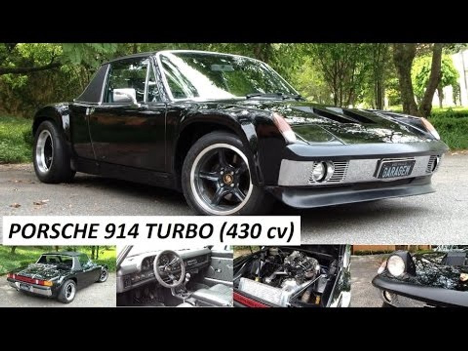 Garagem do Bellote TV: Porsche 914 Turbo (bloco Audi, discos Wilwood e 430 cv)