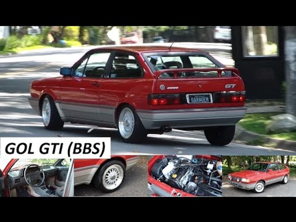 Garagem do Bellote TV: Gol GTI (rodas BBS 15 polegadas)