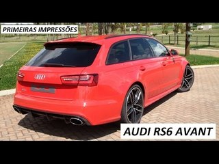 Lançamento: Audi RS6 Avant no Brasil