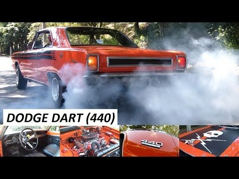 Garagem do Bellote TV: Dodge Dart 440 V8 (escape dimensionado, câmbio Torqueflite e 375 cv)