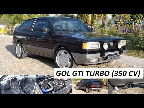 Garagem do Bellote TV: Gol GTI Turbo (Herrera Motors, bloco Audi e 350 cv)