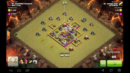 Asteroids vs War's Clan [Attacks] #4
