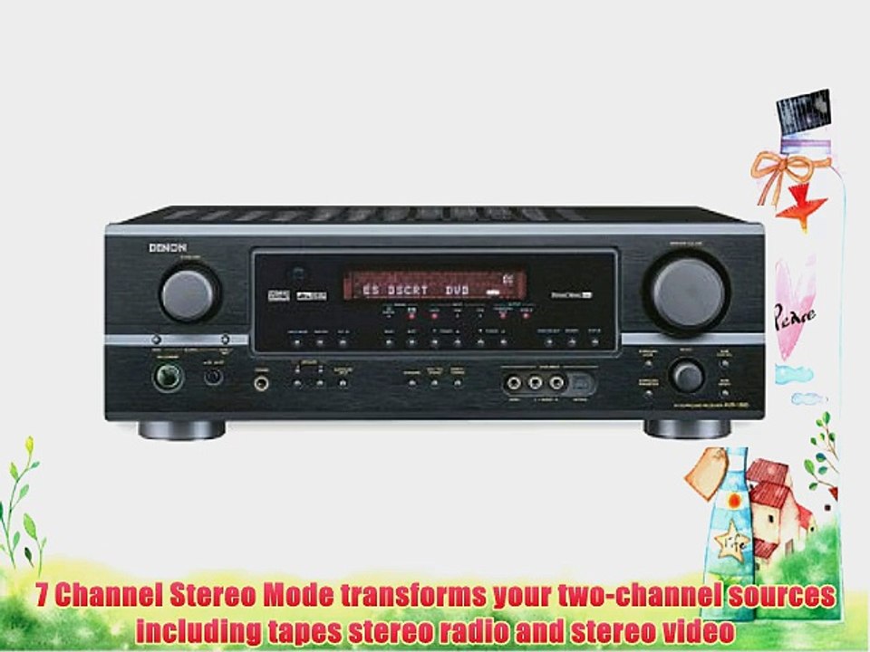Denon AVR-1905 Home Theater AV Receiver with Dolby Digital EX DTS-ES ProLogic IIx