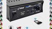 Pyle PCA12BT Bluetooth Mini Blue Series Stereo Power Amplifier 2 x 25 Watt USB Charge port