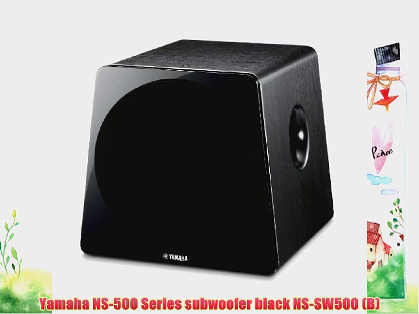 Yamaha Ns 500 Series Subwoofer Black Ns Sw500 B Video Dailymotion