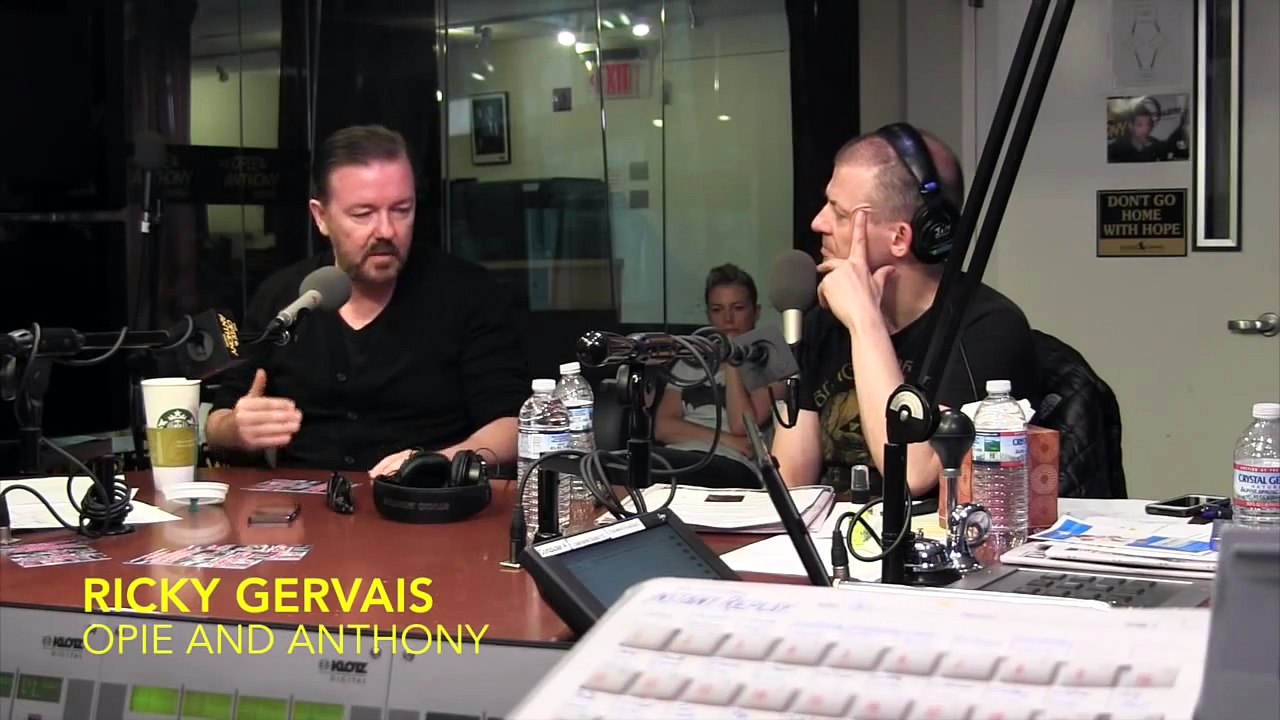 Ricky Gervais talks Atheism and Religion - Opie and Anthony