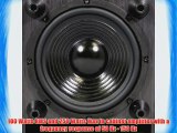 Theater Solutions SUB8D Down Firing Powered Subwoofer (Black)