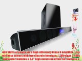 2.1 Soundbar w 8.0 wireless subwoofer and MAXBASS chip by Sound Appeal