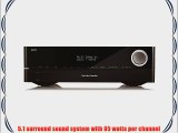 Harman Kardon AVR 1610 5.1-Channel 85-Watt Roku Ready Networked Audio/Video Receiver