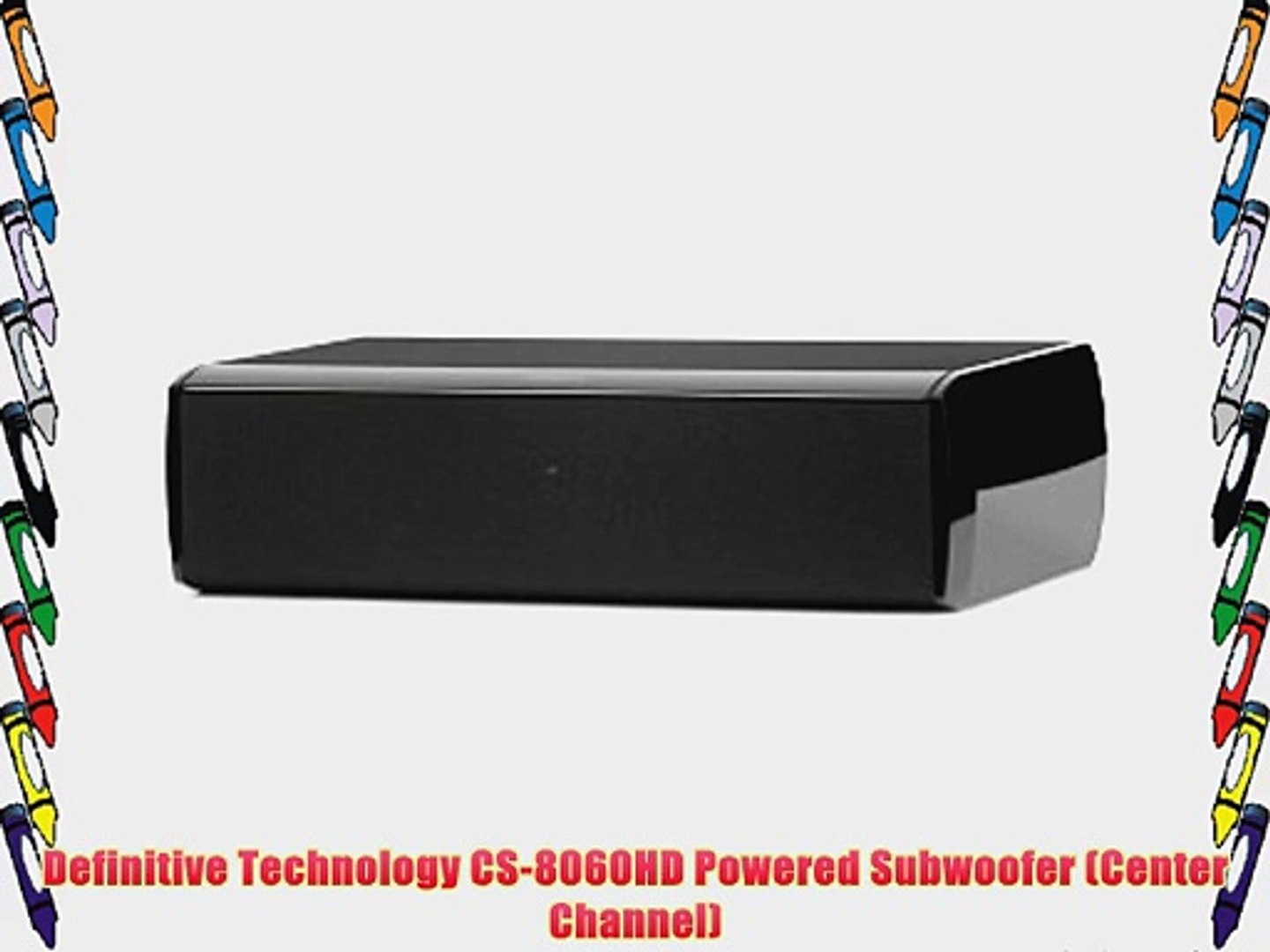 definitive technology 8060 center channel