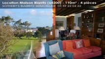 A louer - maison - Biarritz (64200) - 4 pièces - 110m²