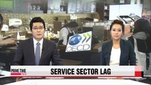 Korea's service sector smaller, less productive than key OECD nations