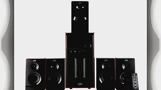 VM Audio EXMS581 1000W 5.1 Home Multi Media Surround Sound Speakers System USB