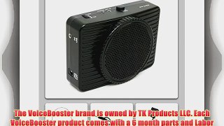 VoiceBooster Voice Amplifier 20watts Black MR2300 (Aker) by TK Products Portable for Teachers