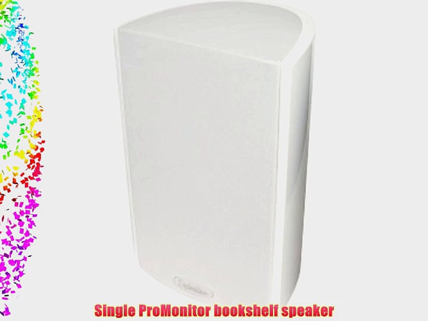 Definitive Technology Promonitor 800 Bookshelf Speaker Single