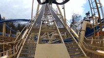 Oziris POV Parc Asterix 2012 Roller Coaster Onride Front Seat View Paris France