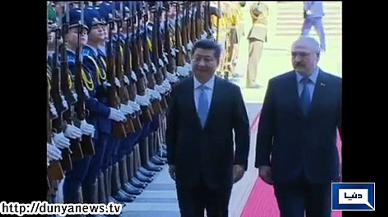 Dunya News - Chinese leader in Belarus to sign multibillion dollar deals