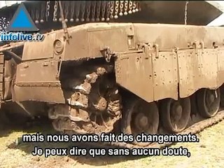 Images rares : Le tank "Merkava 4" en manoeuvre. Le fleuron