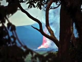 Vulkaanuitbarsting Virunga in Congo lijkt wel het einde van de wereld