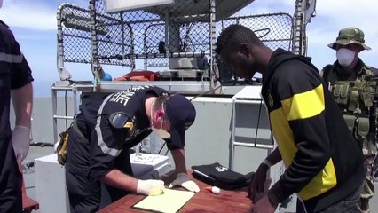 A bord du patrouilleur français pour sauver les migrants