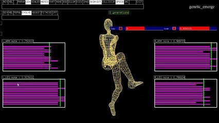CIGALE : Prototype Algorithme Génétique - Jambes avec contraintes biomécaniques