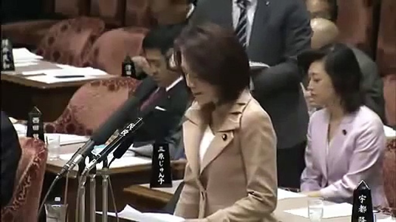 安倍晋三が民主党の朝鮮人議員 ・徳永エリを一喝！　靖国は日本人のもの！　中朝の許可は不要！！