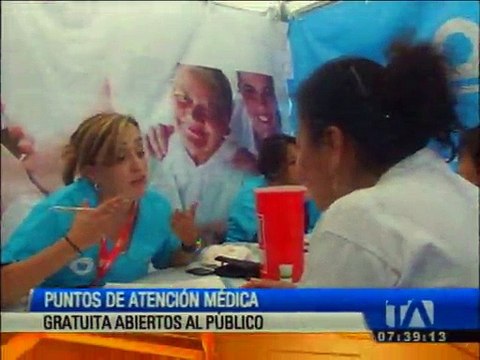 Puntos de atención médica gratuita están abiertos al público