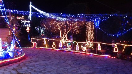 Maison illuminée bagnols sur ceze