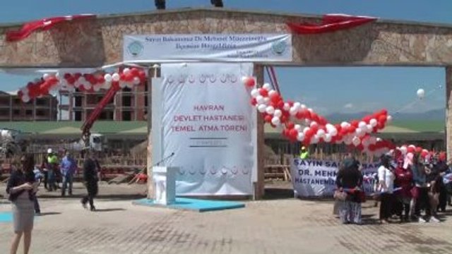 Müezzinoğlu, Havran Devlet Hastanesi'nin Temelini Attı