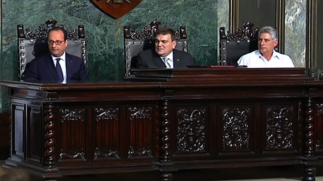 Echange avec des étudiants à l’Université de la Havane #CubaPR