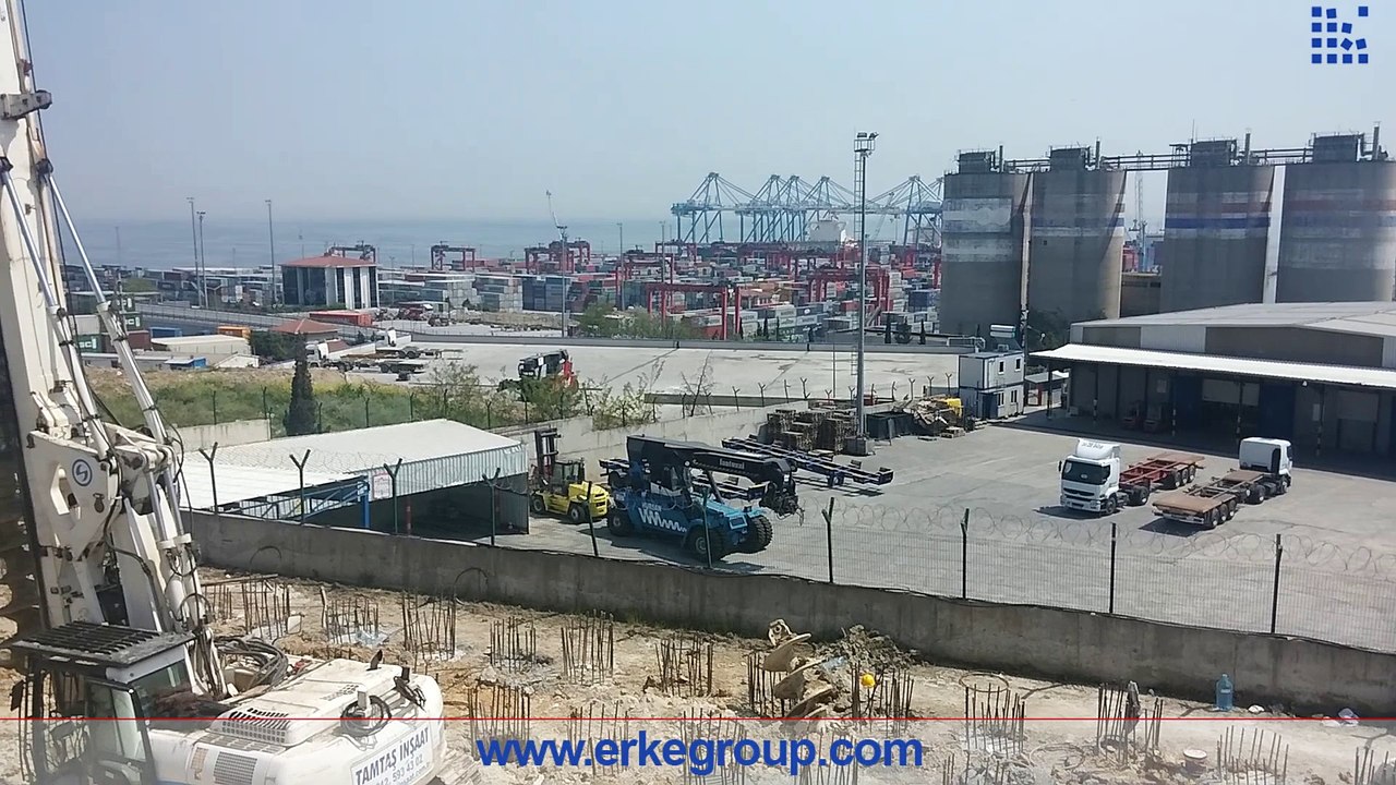 Fore Kazık Makinesi, Soilmec SR-40, Tamtaş İnşaat, Ceynak Şantiyesi -Ambarlı, Erke Group, www.erkegroup.com