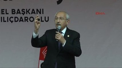 Isparta-4- CHP Genel Başkanı Kılıçdaroğlu Mitingde Konuştu