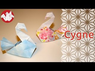 Origami - Cygne - Swan [Senbazuru]