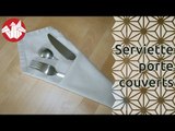 Origami - Serviette porte-couverts [Senbazuru]