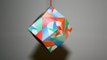 Origami de Noël - Dodécaèdre de Noël - Christmas dodecahedron [Senbazuru]