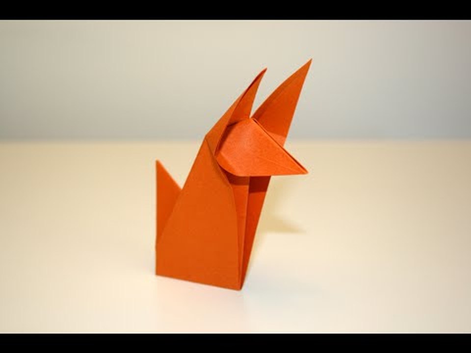 Origami - Renard - Fox [Senbazuru]