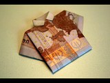 Origami - Chemise en billet - Dollar Bill Shirt [Senbazuru]