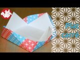 Origami - Plat carré pour bonbons et biscuits - Square Dish [Senbazuru]
