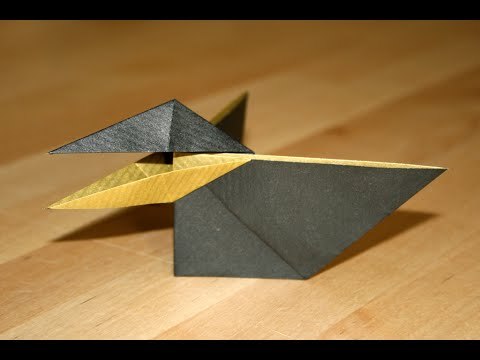 Origami - Corbeau - Raven [Senbazuru]