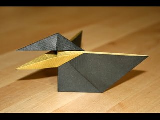 Origami - Corbeau - Raven [Senbazuru]
