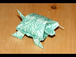 Origami - Tortue Traditionnelle Chinoise - Frog [Senbazuru]