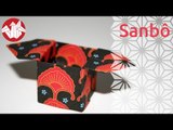 Origami - Plateau Japonais à Offrandes : Sanbo [Senbazuru]