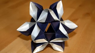 Origami - Kusudama Etoile - Star Kusudama [Senbazuru]