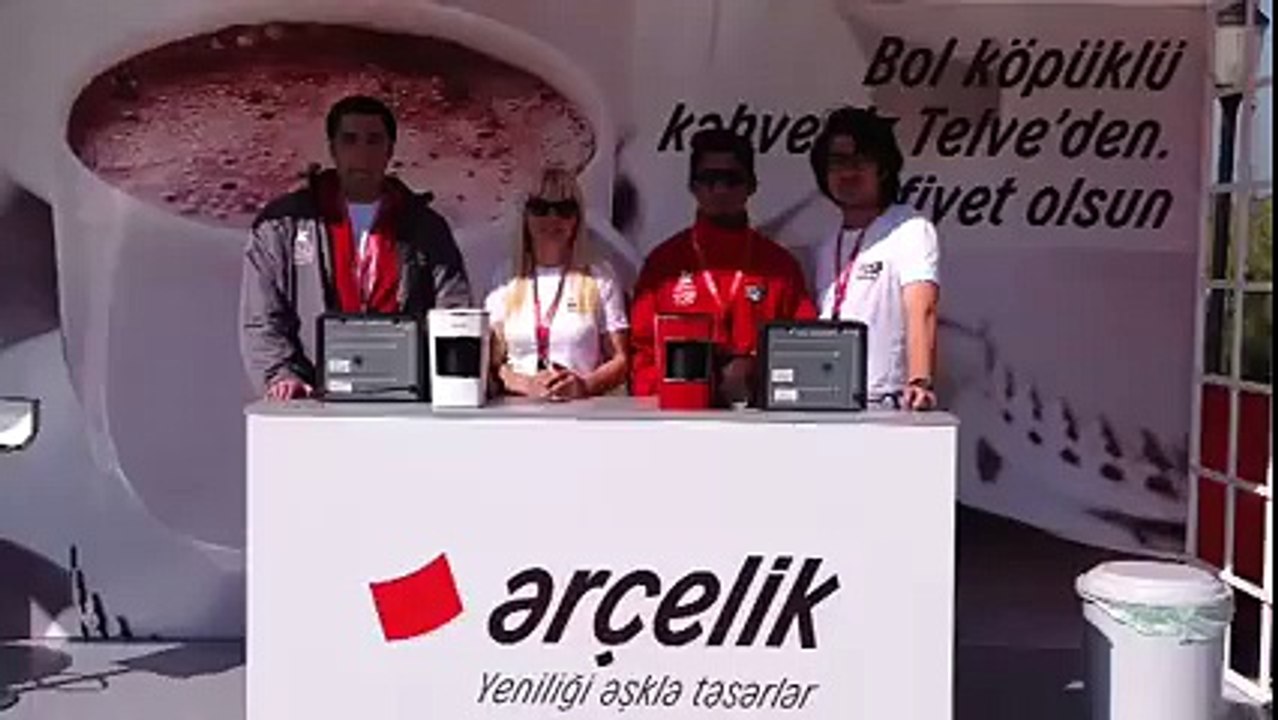 Koç Fest saha ekibi, Arçelik Takımı "Biz de varız!" #kocfest #bizdevarız
