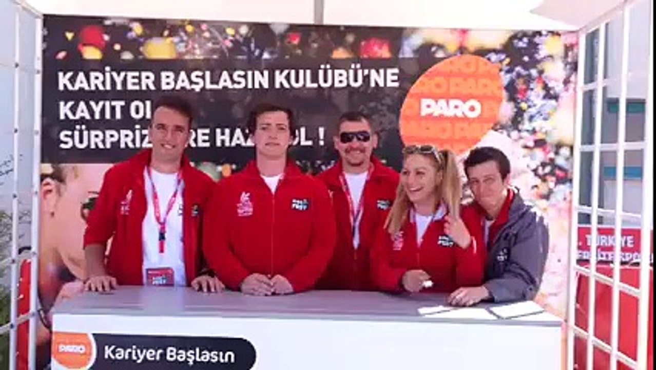 Koç Fest saha ekibi, Paro Takımı "Biz de varız!" #kocfest #bizdevarız